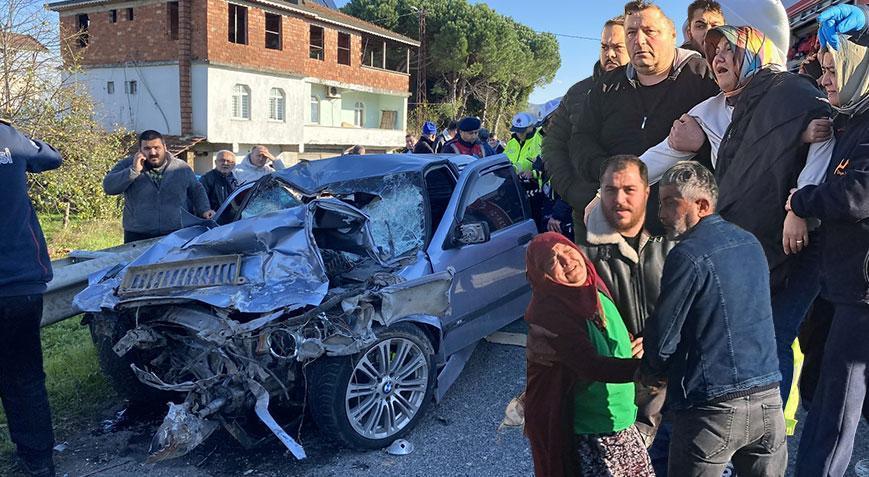 Ordu’da katliam gibi kaza! Otomobil, kamyona çarptı: 3 ölü