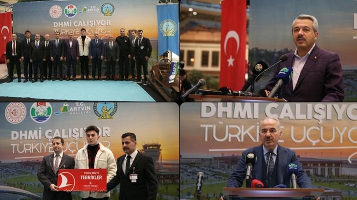 Rize-Artvin Havalimanı’nda yolcu sayısı 2,5 milyonu aştı