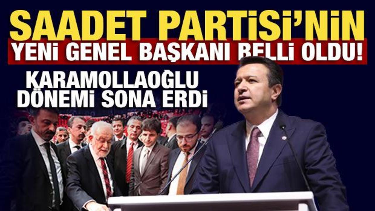 Son Dakika: Saadet Partisi’nin yeni genel başkanı belli oldu!