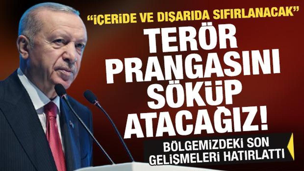 Son dakika… Erdoğan: Terör prangasını parçalayıp atmak istiyoruz