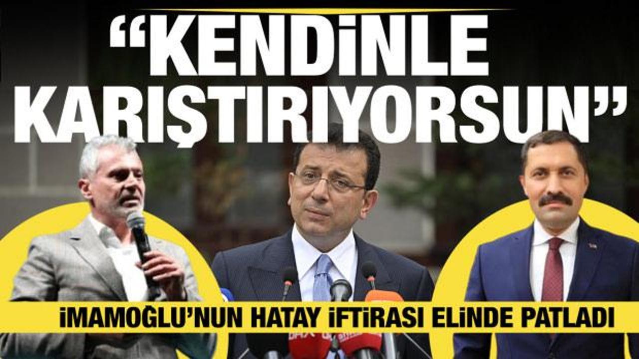 Vali Masatlı ve Başkan Öntürk’ten, İmamoğlu’na cevap! ‘Beni kendinizle karıştırdınız’