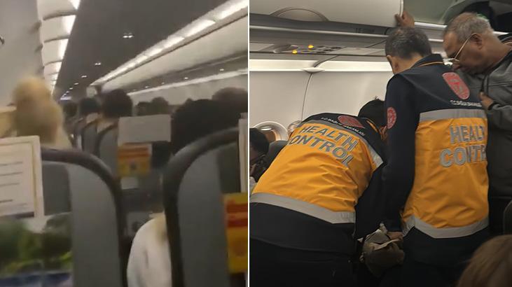 Yolcu uçağında büyük korku! Kayseri’ye zorunlu iniş yaptı