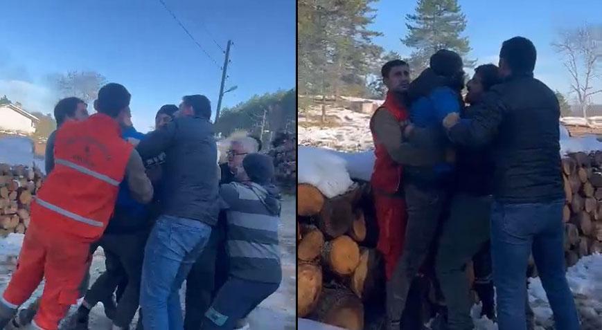 3 kardeş, orman muhafaza memuruna dehşeti yaşattı