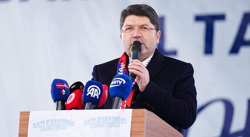 Adalet Bakanı Tunç: Hep ‘önce insan’ dedik