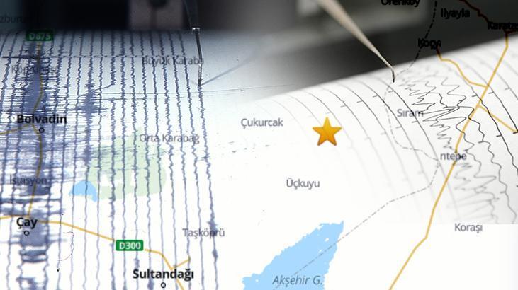 Afyonkarahisar’da 3.9 büyüklüğünde deprem! AFAD ve Kandilli’den açıklama