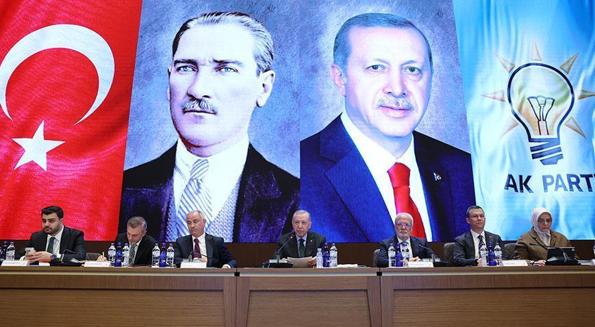 AK Parti MKYK, Cumhurbaşkanı Erdoğan başkanlığında toplandı