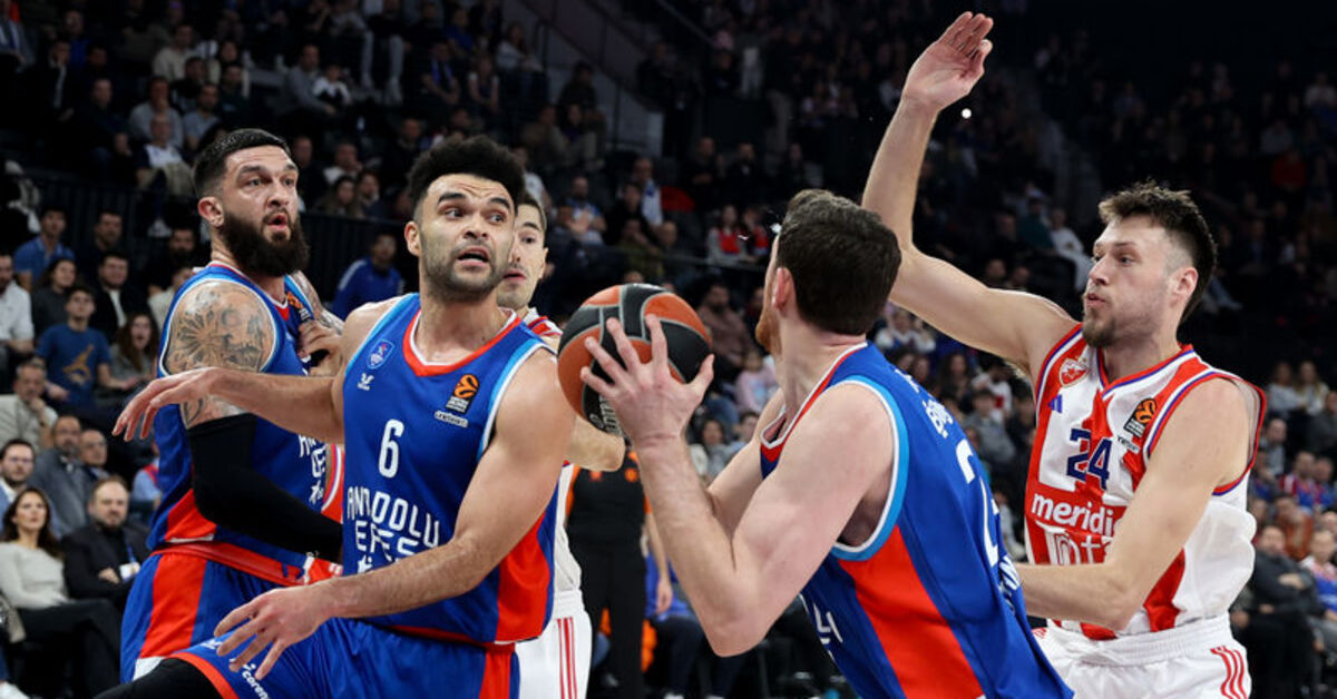Anadolu Efes: 89 – Kızılyıldız: 67 | MAÇ SONUCU – Basketbol Haberleri