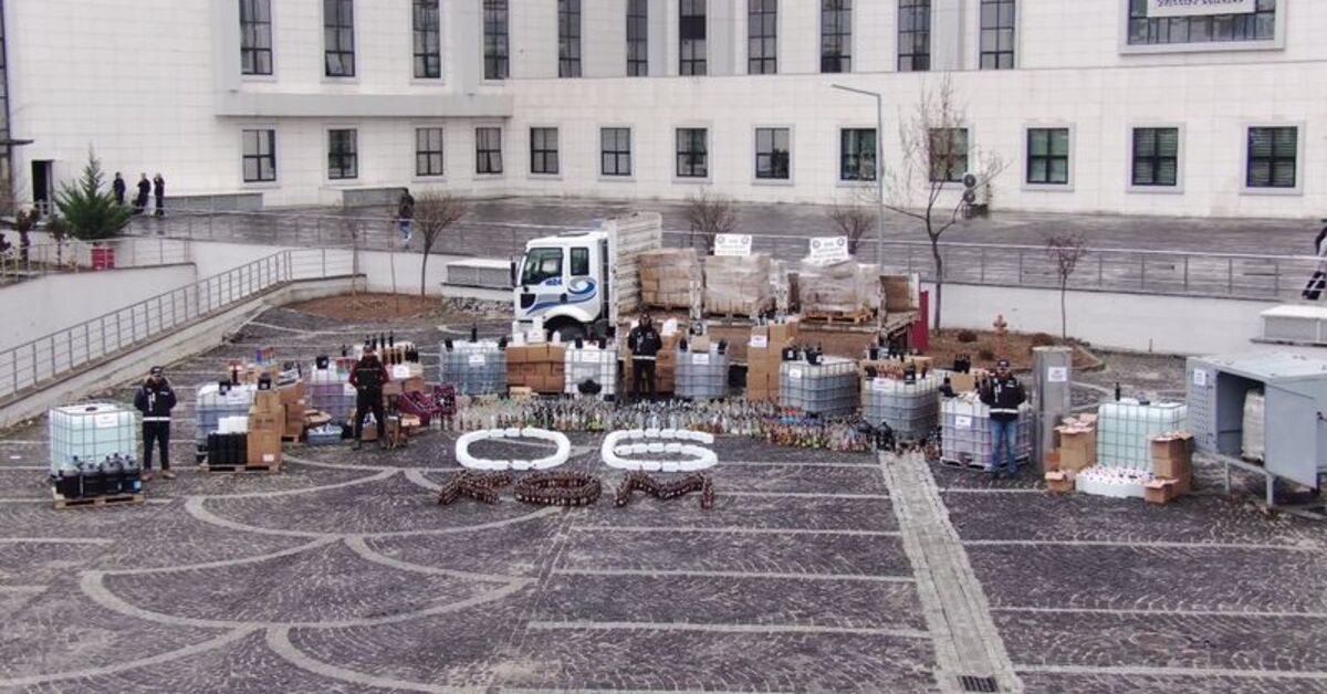 Ankara'da 'sahte içki' operasyonu; 40 milyon TL'lik ürün ele geçirildi, 1 tutuklama – Güncel haberler | Son dakika haberleri