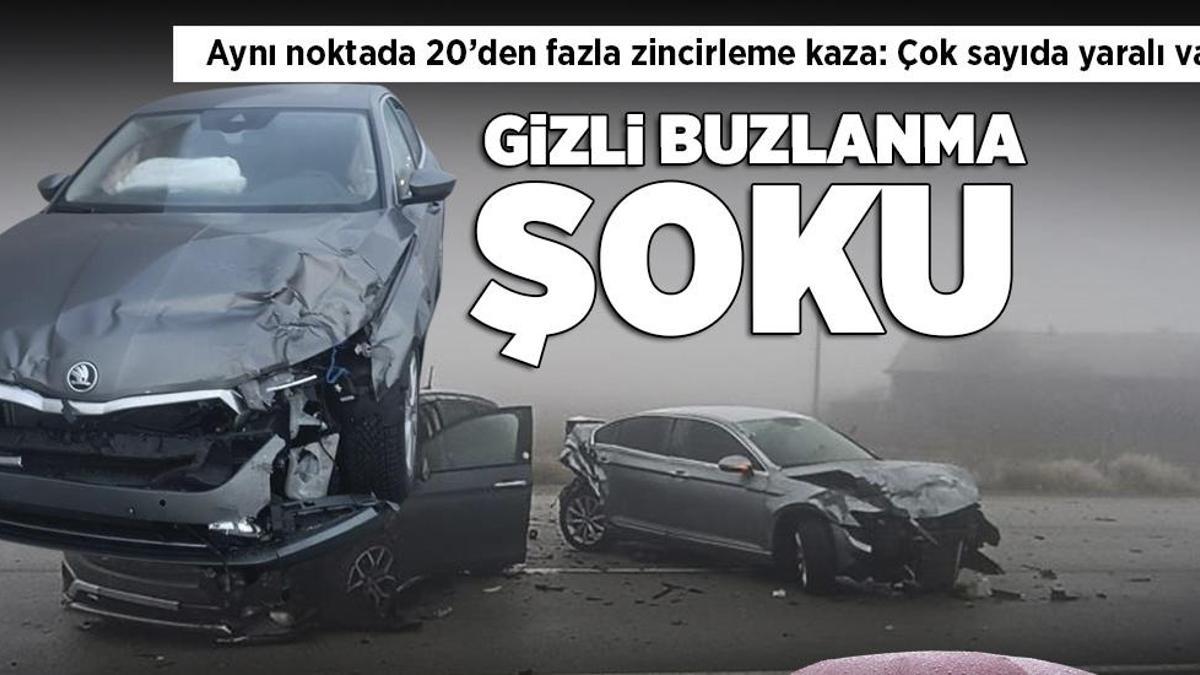 Ankara’da çok sayıda zincirleme trafik kazası! Meteoroloji’den hafta sonu için yeni uyarı geldi