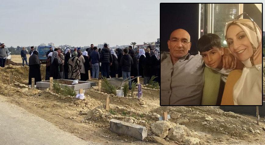 Babasının öldürdüğü Muhammed Emin, toprağa verildi