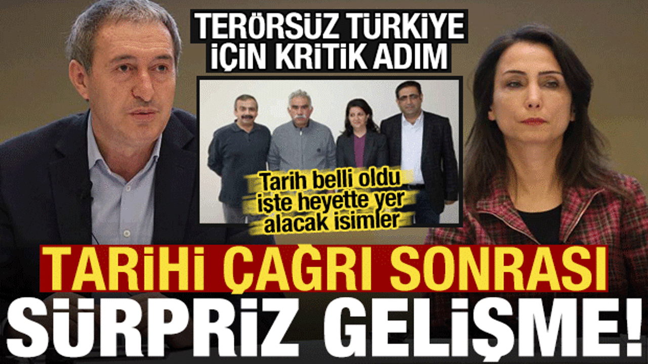 Bahçeli’nin çağrısı sonrası izin çıkıt: İmralı’ya gidiyorlar, işte heyetteki isimler!