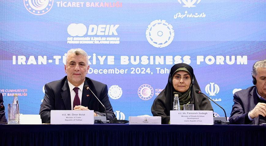 Bakan Bolat Türkiye-İran İş Forumu’na katıldı