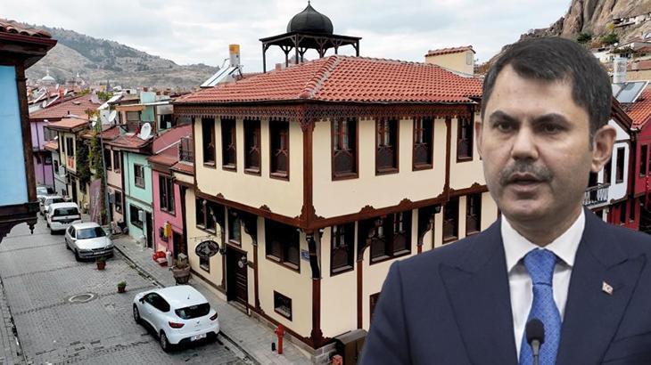 Bakan Kurum: Afyonkarahisar’daki Sokak Sağlıklaştırma Projesi tamamlandı