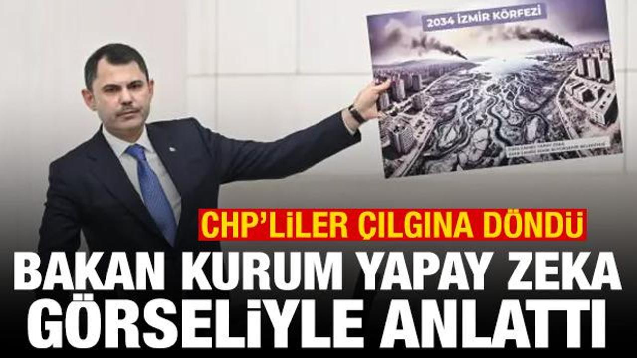 Bakan Kurum, İzmir Körfezi’nin 10 yıl sonraki halini yapay zeka görseliyle gösterdi