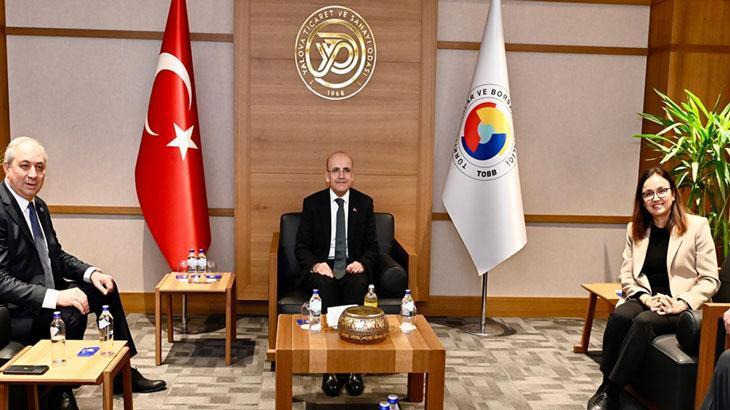 Bakan Şimşek, Yalova’da iş insanları ile bir araya geldi