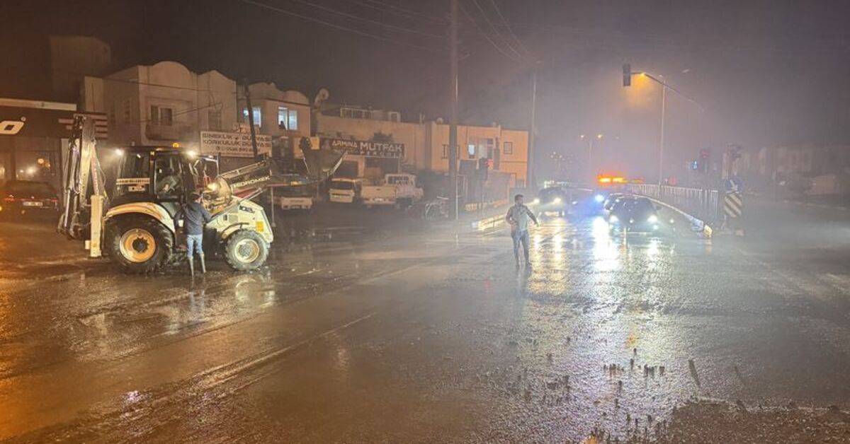 Bodrum'da kuvvetli sağanak nedeniyle evleri su bastı – Güncel haberler