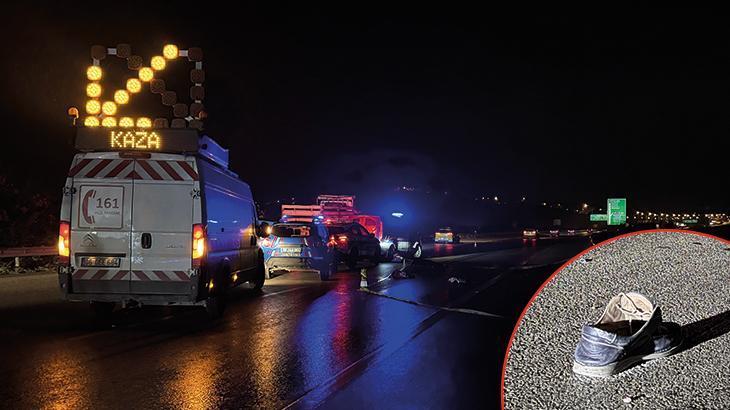 Bursa’da korkunç kaza! Karşıya geçmek istersen TIR’ın altında kaldı