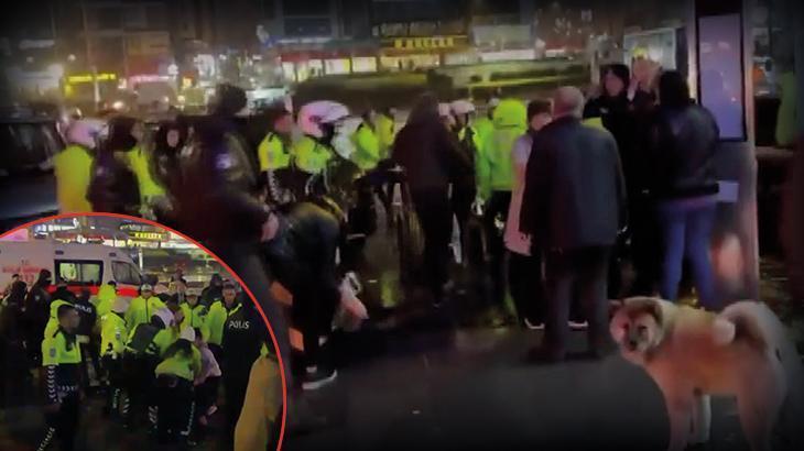 Çekmeköy’de polise saldırı; 4 polis yaralandı