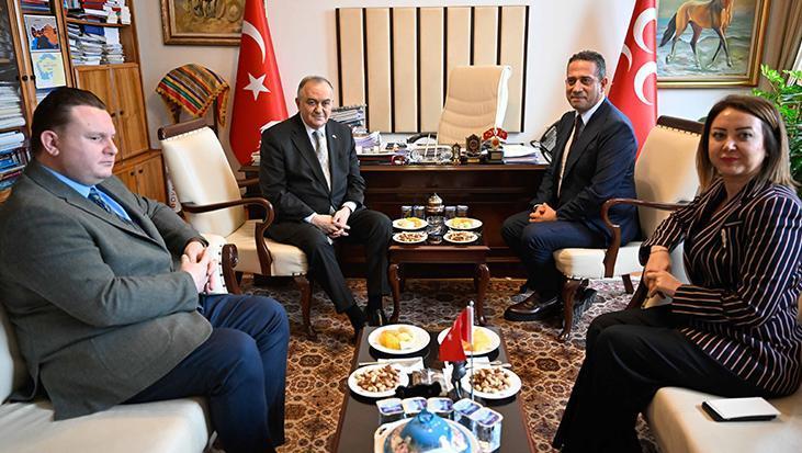 CHP heyetinden MHP’ye ziyaret