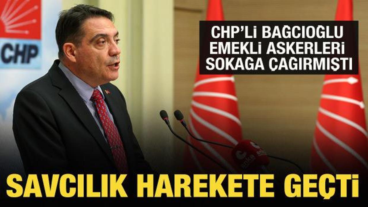 CHP’li Bağcıoğlu hakkında soruşturma başlatıldı