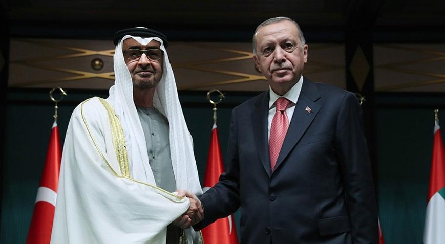 Cumhurbaşkanı Erdoğan, BAE Devlet Başkanı Al Nahyan ile görüştü