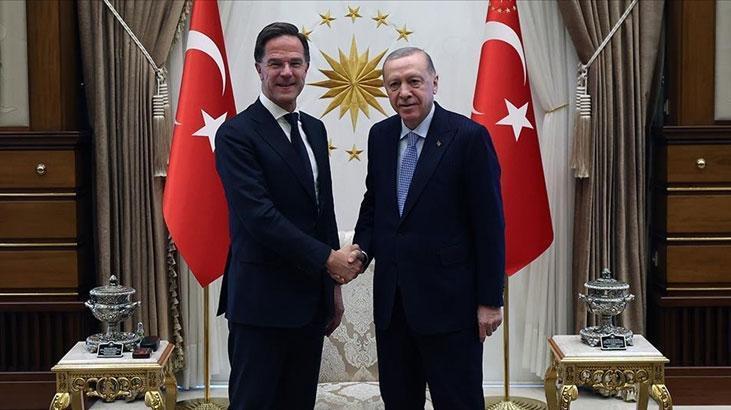 Cumhurbaşkanı Erdoğan, NATO Genel Sekreteri Rutte ile görüştü