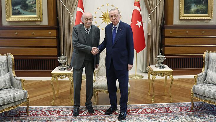 Cumhurbaşkanı Erdoğan, Velid Canbolat’ı kabul etti