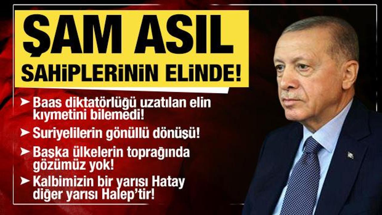 Cumhurbaşkanı Erdoğan’dan Kabine sonrasında önemli açıklamalar