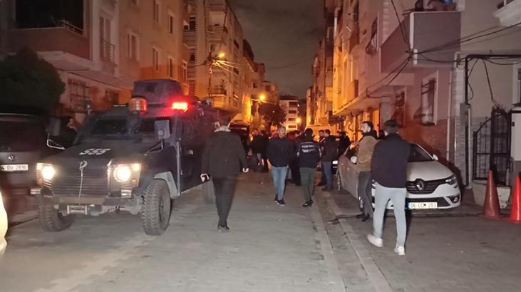 Esenyurt’ta operasyon düzenlenen evden polise silahlı saldırı
