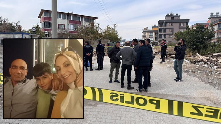 Eşini öldürüp kaçmıştı, 8 yaşındaki oğlunu da katletti! Muhammed Emin’e acı veda