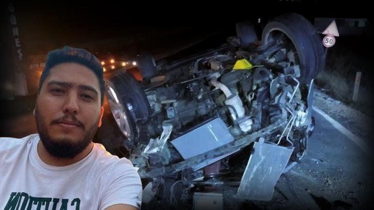 Eskişehir’de feci kaza! Bariyerlere çarpan araç takla attı: 1 ölü, 3 yaralı