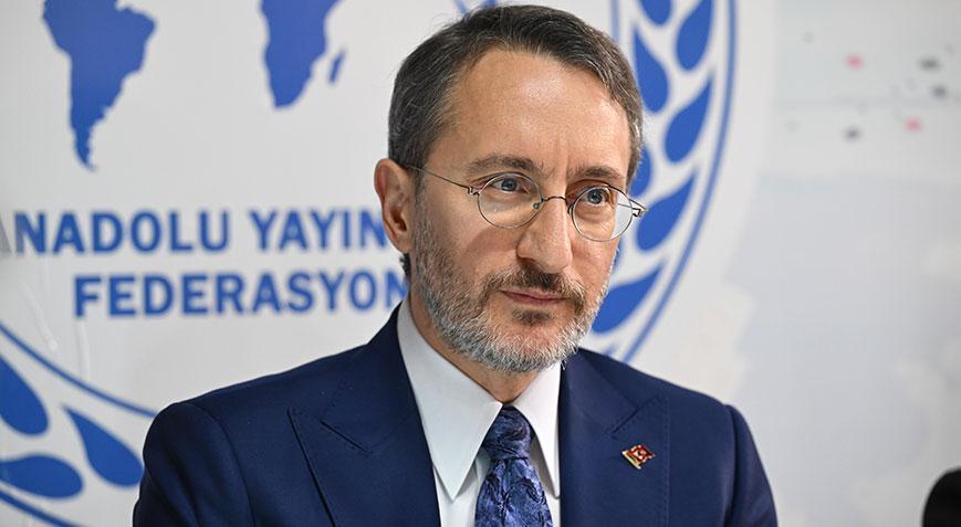 Fahrettin Altun: Temel yaklaşımımız Suriye’nin toprak bütünlüğünün korunması