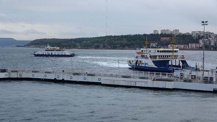 Gökçeada’ya 3 gündür feribot seferi yapılamıyor