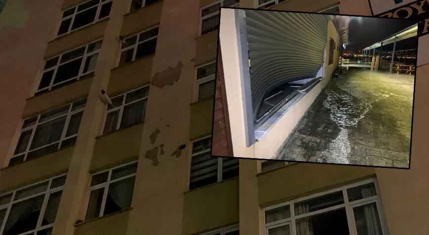 GÜNCEL HABERLER: Rize’de dev dalgalar evin camlarını kırdı! 8 katlı apartman tahliye edildi