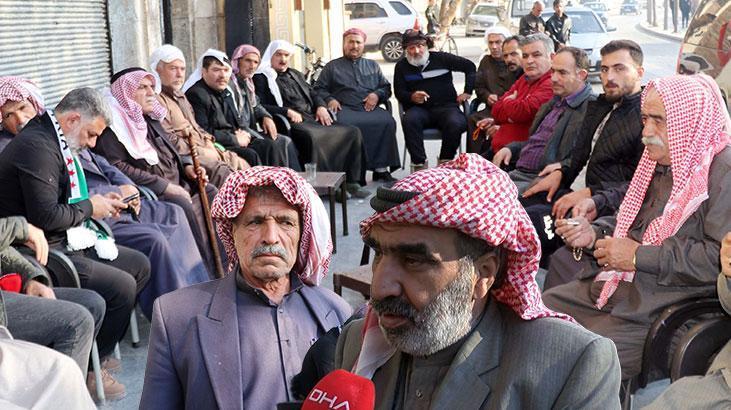 Halep’te aşiretlerden teşekkür: Türkiye’ye minnettarız