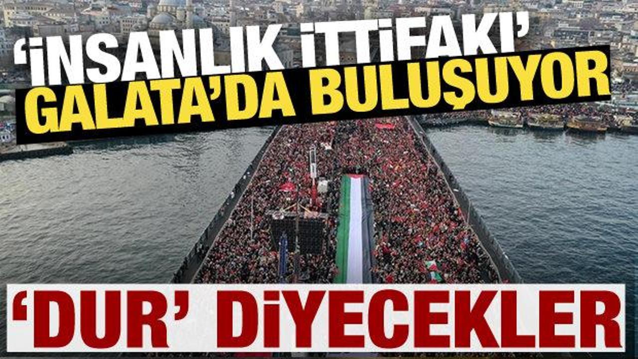 ‘İnsanlık İttifakı’ Galata’da bir araya geliyor!