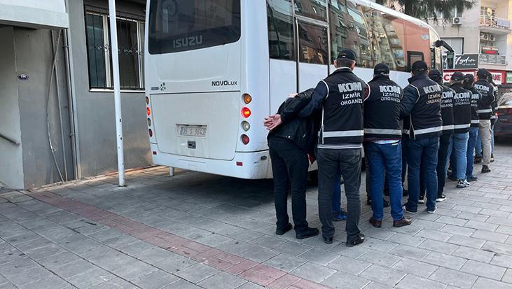İzmir’de operasyon: Peş peşe gözaltılar