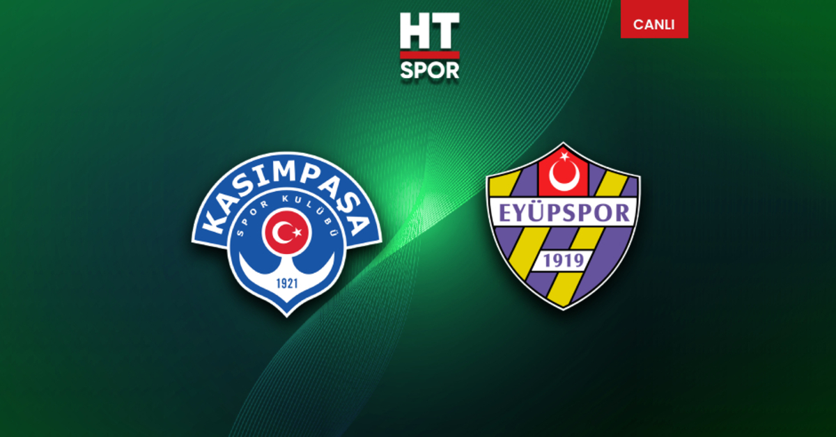 Kasımpaşa – Eyüpspor maçı CANLI YAYIN – Kasımpaşa Haberleri