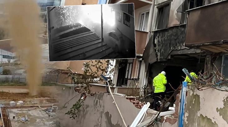 Kocaeli’de yaşanan peş peşe patlamalar kamerada! Okullar tatil edildi