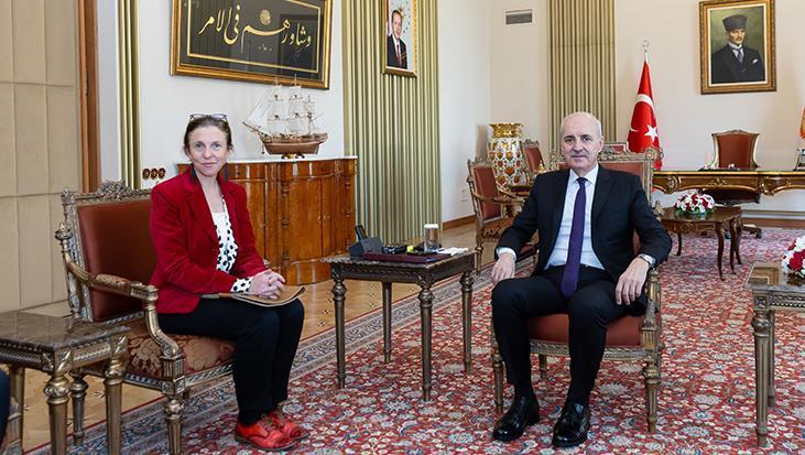 Kurtulmuş, Sinclair’i kabul etti