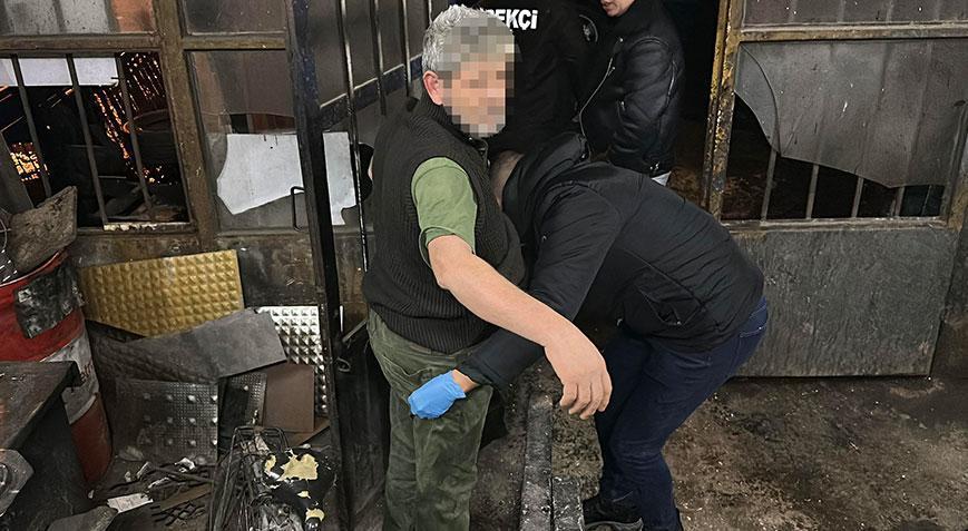 Kütahya’da sahte içki operasyonu! 3 kişi gözaltına alındı