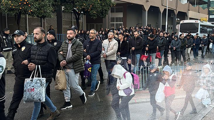 Mersin’de ‘zincir’ operasyonu! Gümrük müdürü ve yardımcısı dahil 91 kişi tutuklandı