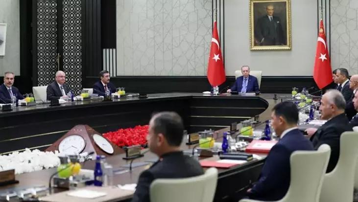Milli Güvenlik Kurulu toplantısı sona erdi