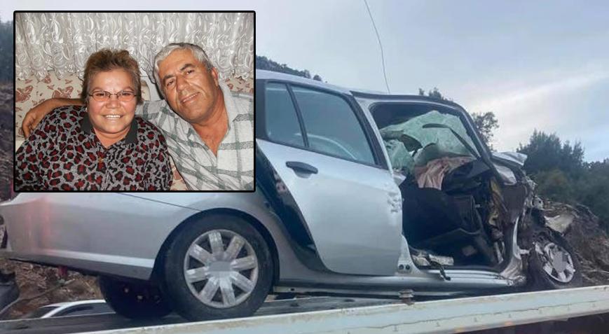 Muğla’da yolcu otobüsü ile otomobil çarpıştı! Karı koca hayatını kaybetti