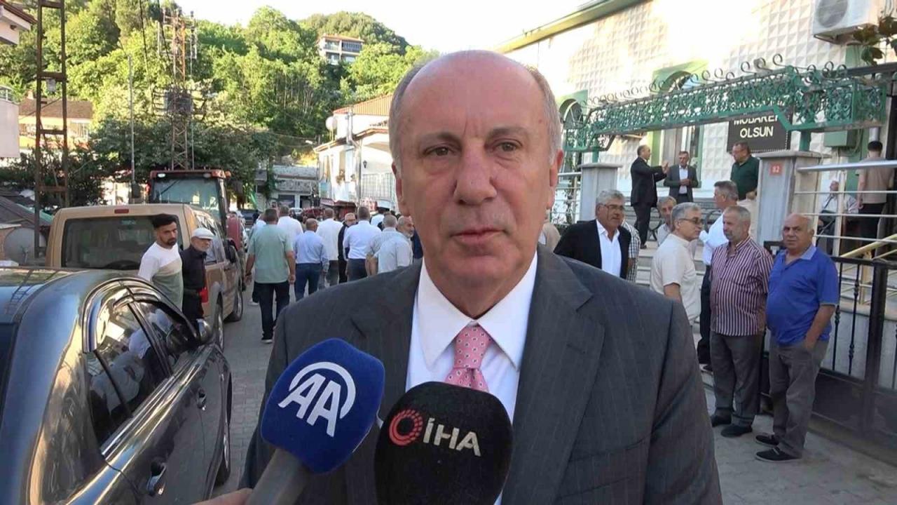 Muharrem İnce’ye ‘Cumhurbaşkanına hakaret’ten adli para cezası
