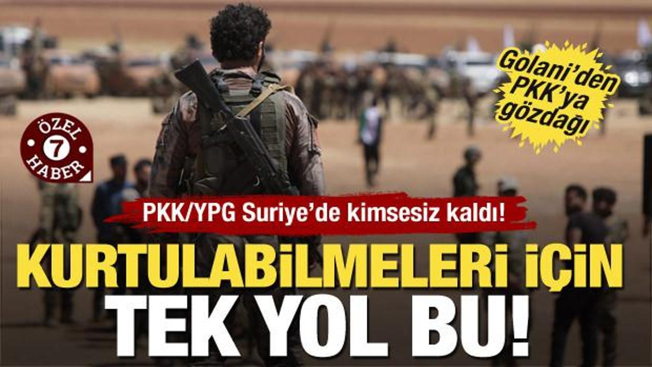 PKK Suriye’de kimsesiz kaldı! Bölgenin huzuru için verilen fırsatı değerlendirebilecek mi?