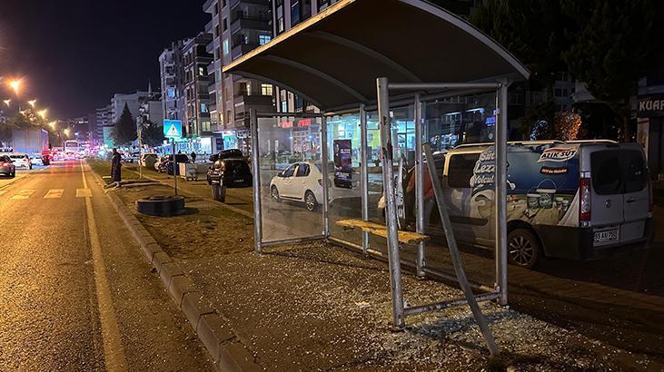 Samsun’da feci olay! Kamyondan kopan lastik durakta bekleyen kızı çarptı