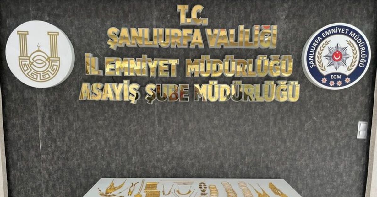 Şanlıurfa'da kuyumcu atölyesinde yağma iddiası: 6 tutuklama