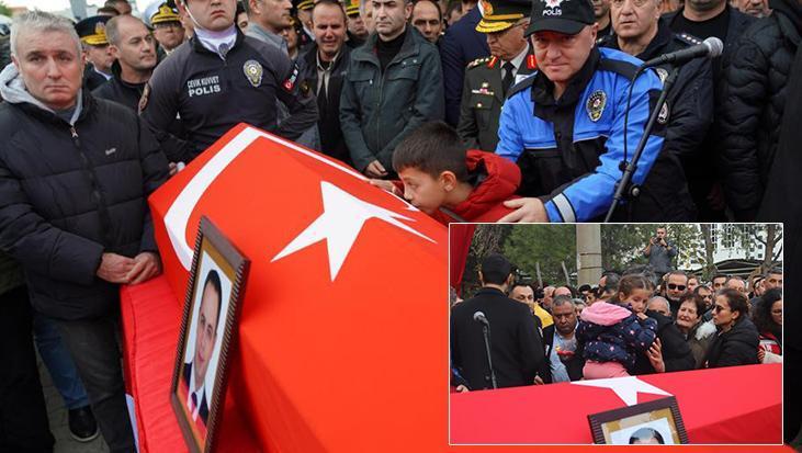 Şehit Mehmet Tozun son yolculuğuna uğurlandı! Babaya son bakış
