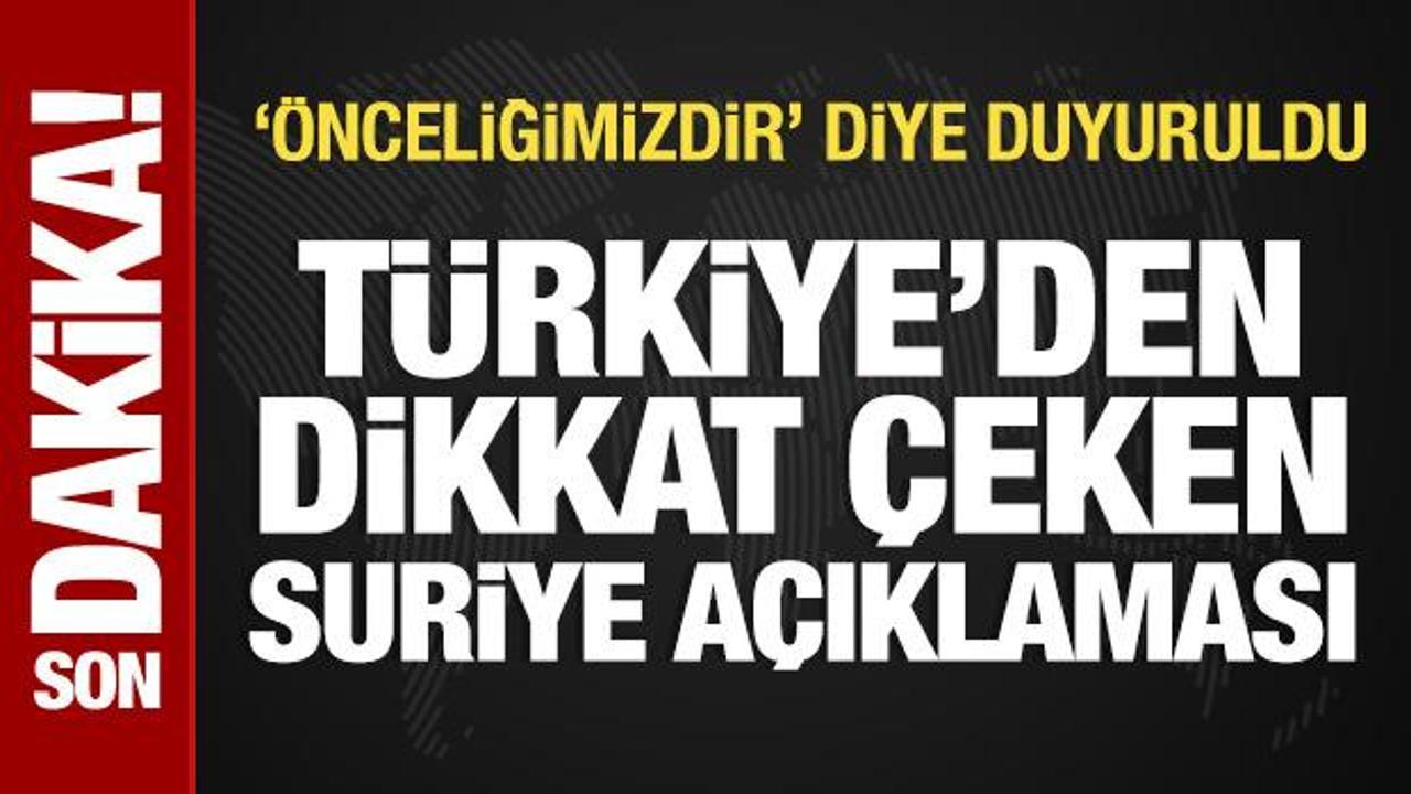 Son Dakika: Bakan Güler’den Suriye açıklaması
